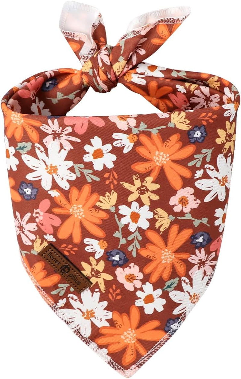 lionet-paws-dog-bandana-for-small-medium-large-dogs-cat-kerchief-blue-doit-triangle-bibs-scarf-for-girl-or-boy