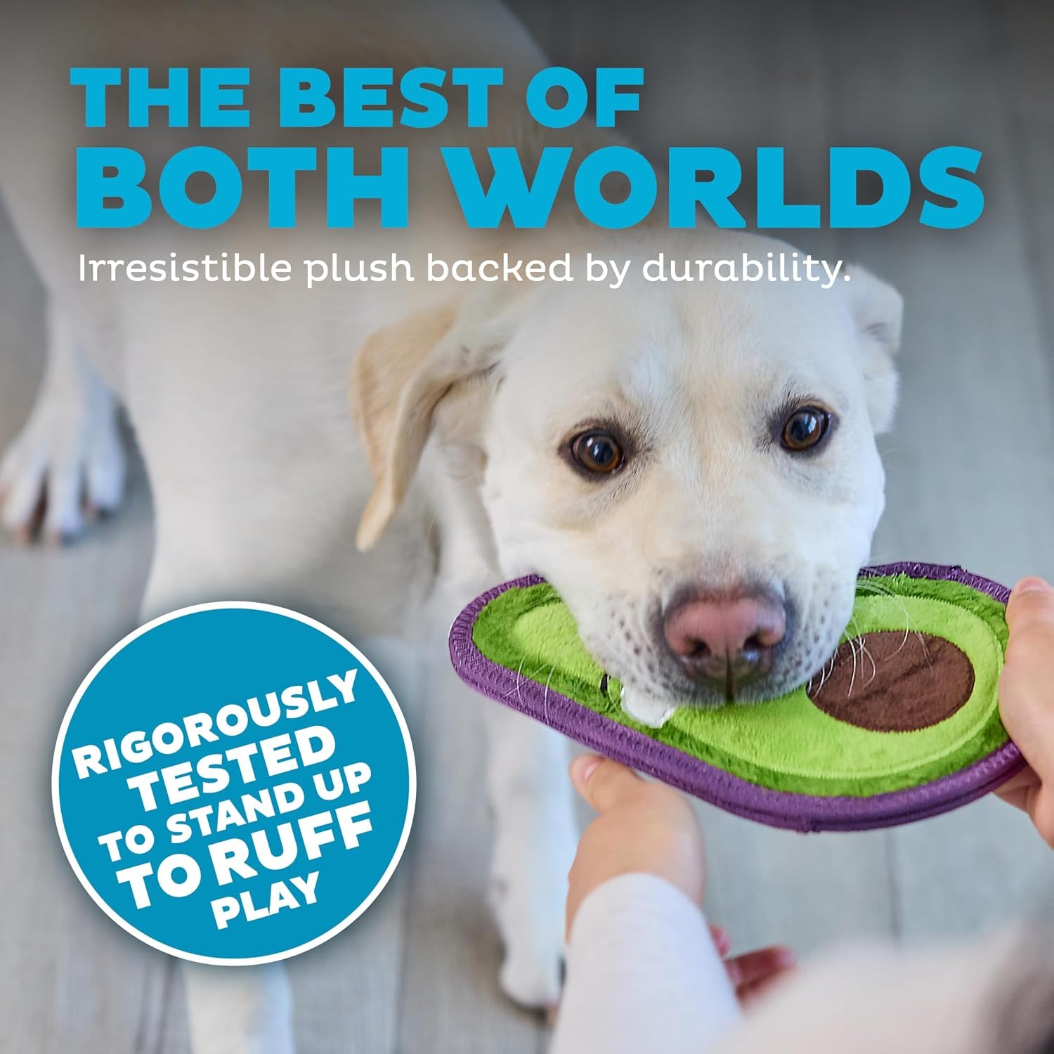 outward-hound-tough-skinz-durable-squeaky-dog-toy-with-two-tough-layers-avocado-green-medium