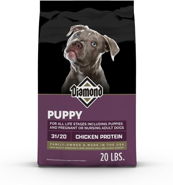 Diamond Puppy High Protein Dry Dog Food, Chicken Protein, 40Lb | Puppy, Adult & Senior Dogs | DHA for Proper Brain & Vision Development | Guaranteed Probiotics for Digestive Support10