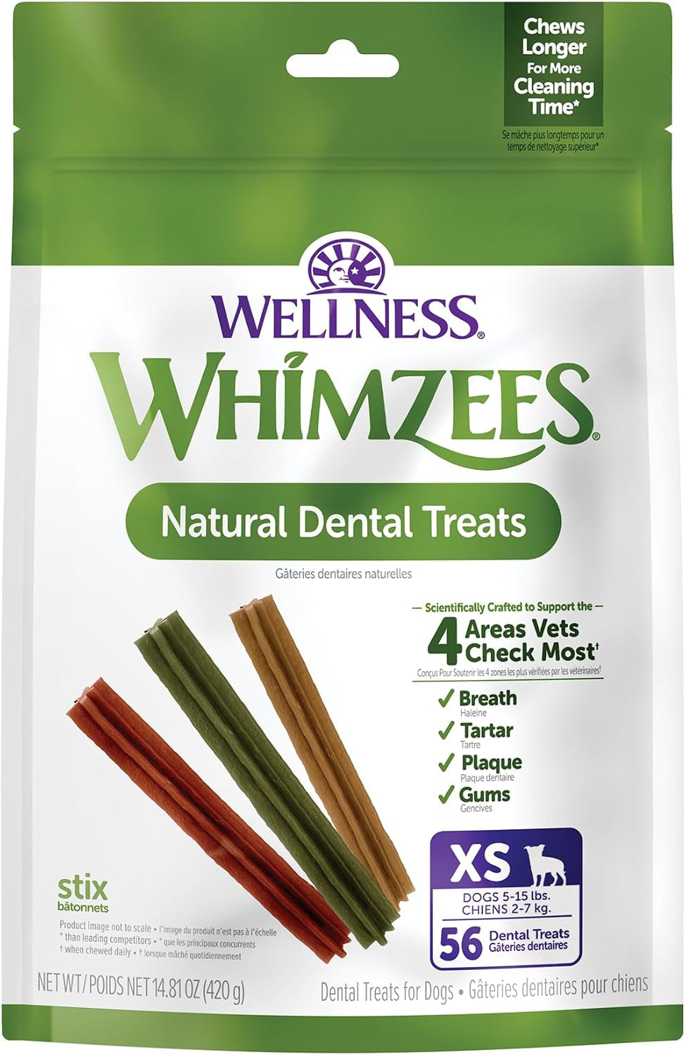 whimzees-wellness-stix-natural-dog-dental-treat-chews-freshens-breath-medium-size-sticks-14-81-oz-bag-14-count
