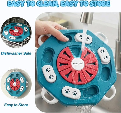 YINEYA Dog Puzzle Toy, Enrichment Toys for Dogs Training IQ & Treat Brain Games, Dog Toys to Keep Them Busy, Mental Stimulation for Dogs, Puppy Toy for Treat Dispensing, Puzzle for Small, Medium, Cats6