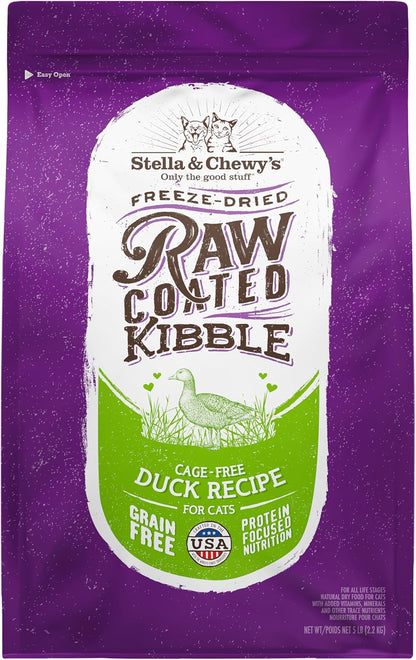 Stella & Chewy'S Raw Coated Cat Food - High Protein, Grain-Free Kibble with Cage-Free Chicken - Premium Digestive Support with Probiotics - Natural Small Kibble - Perfect for Picky Eaters - 2.5Lb Bag9