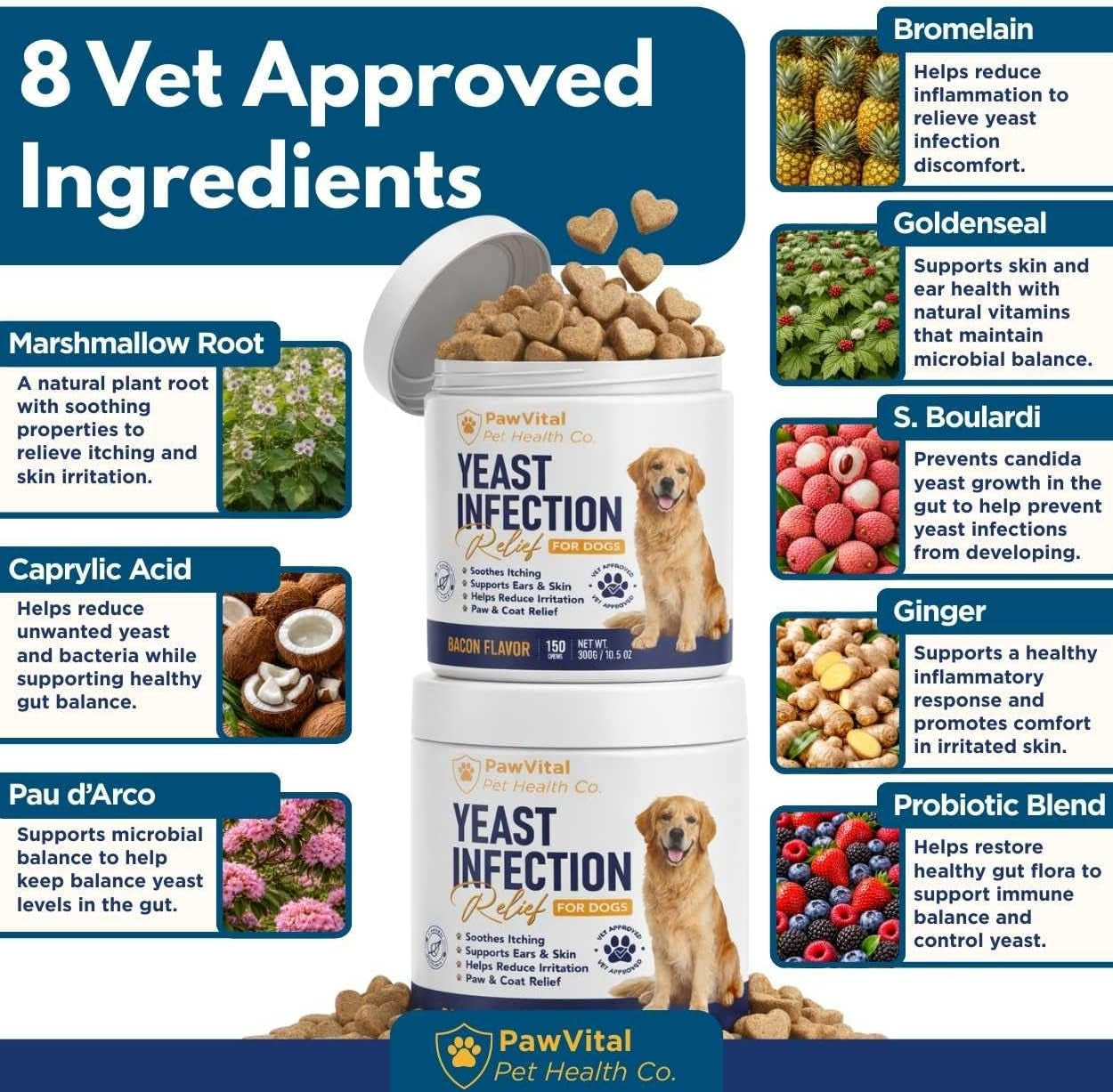 natural-yeast-infection-treatment-for-dogs-150-chews-anti-yeast-support-for-itchy-skin-ears-helps-reduce-irritation-paw-licking-probiotic-herbal-blend-bacon-flavored-soft-chews