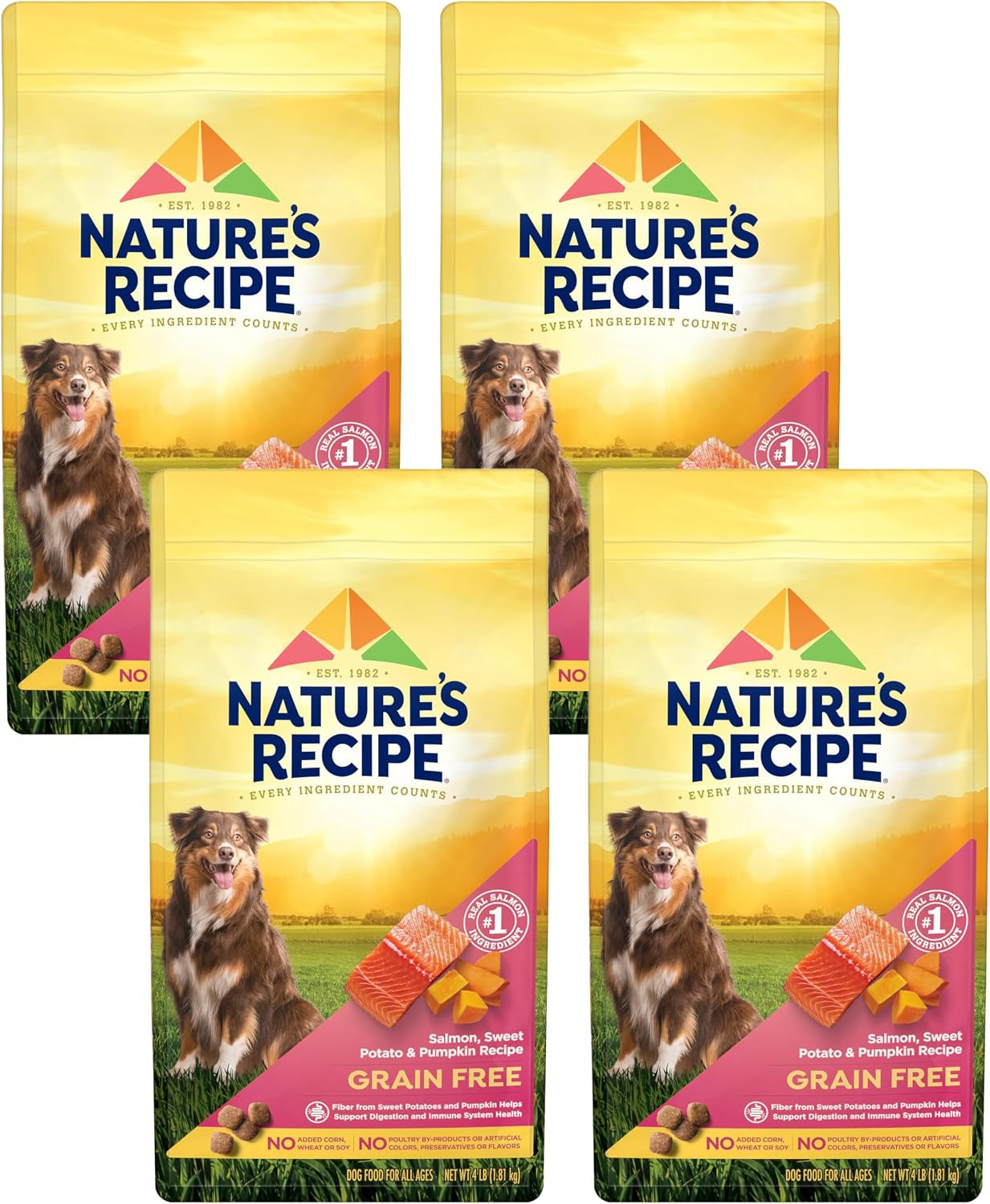 natures-recipe-grain-free-easy-to-digest-salmon-sweet-potato-and-pumpkin-recipe-dry-dog-food-4-pound-fiber-from-sweet-potatoes-pumpkin-helps-support-digestion-and-immune-system-health