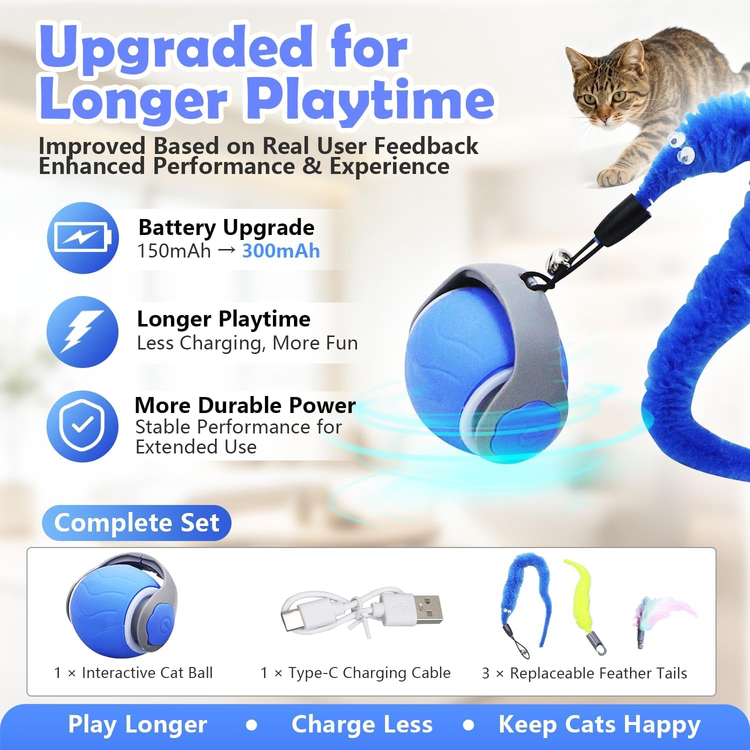 automatic-interactive-cat-ball-toy-for-indoor-cats-electric-moving-rolling-cat-teaser-ball-with-replaceable-feather-stimulating-puzzle-enrichment-exercise-for-kitten-adult-cats-cat-birthday-gift