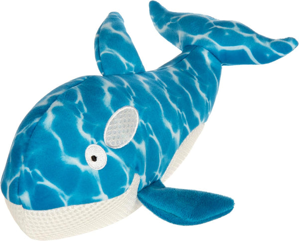 Trustypup Strong 'N Silent Platypus Silent Squeak Plush Dog Toy, Chew Guard Technology - Brown, Large9