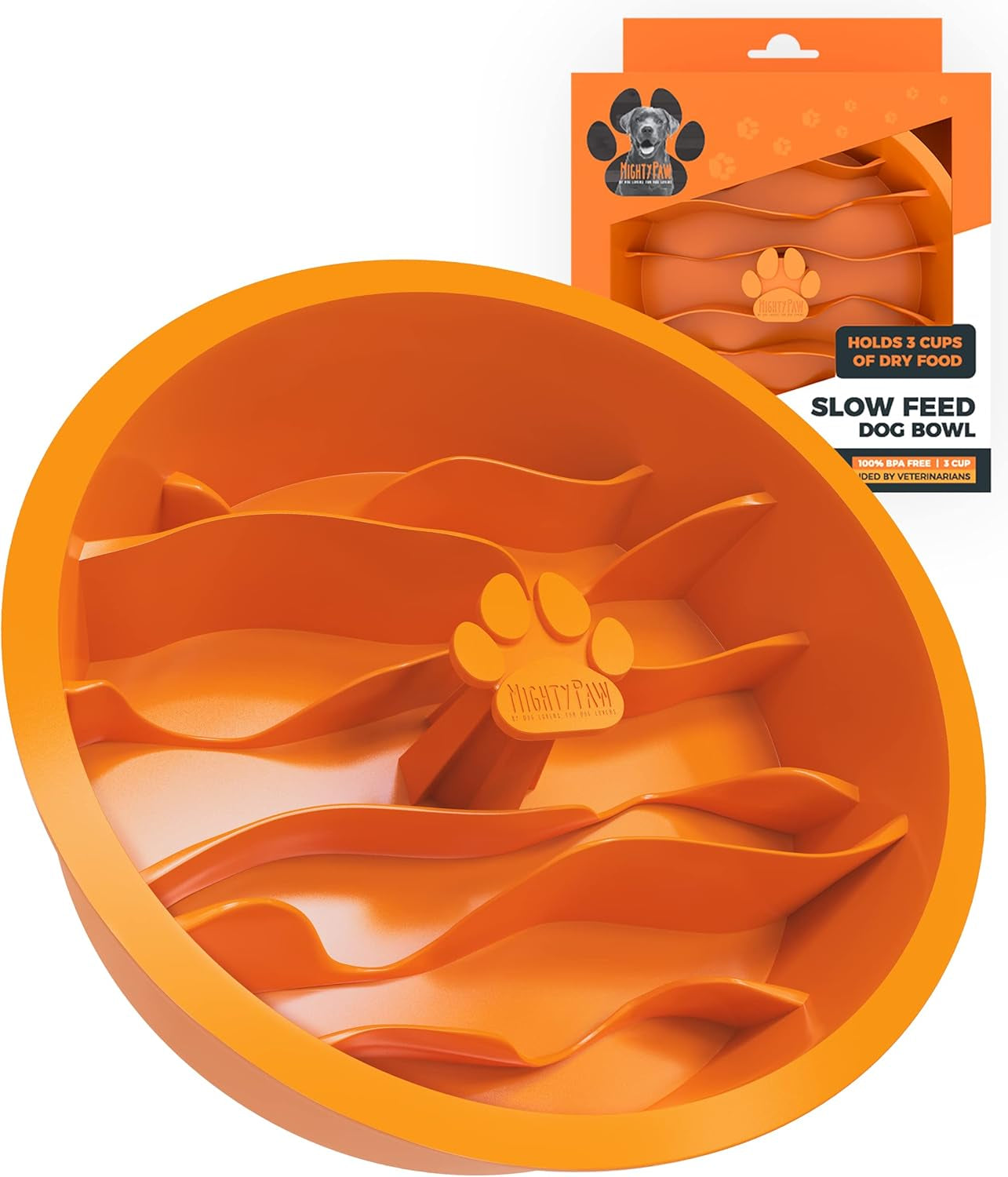 mighty-paw-interactive-dog-lick-bowl-bpa-free-silicone-anxiety-relief-dishwasher-safe-2-modes-4-textures-dental-health