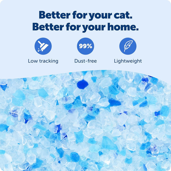 Petsafe Scoopfree Premium Crystal Litter, Fresh Scent, 4.3 Lb Bag, 2 Pack5