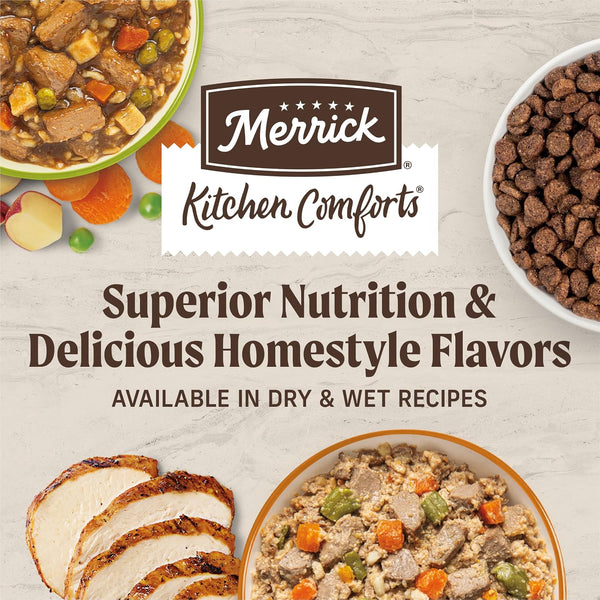 Merrick Healthy Grains Premium Dry Dog Food for Small Dogs, Wholesome and Natural Kibble, Small Breed Recipe - 4.0 Lb. Bag13