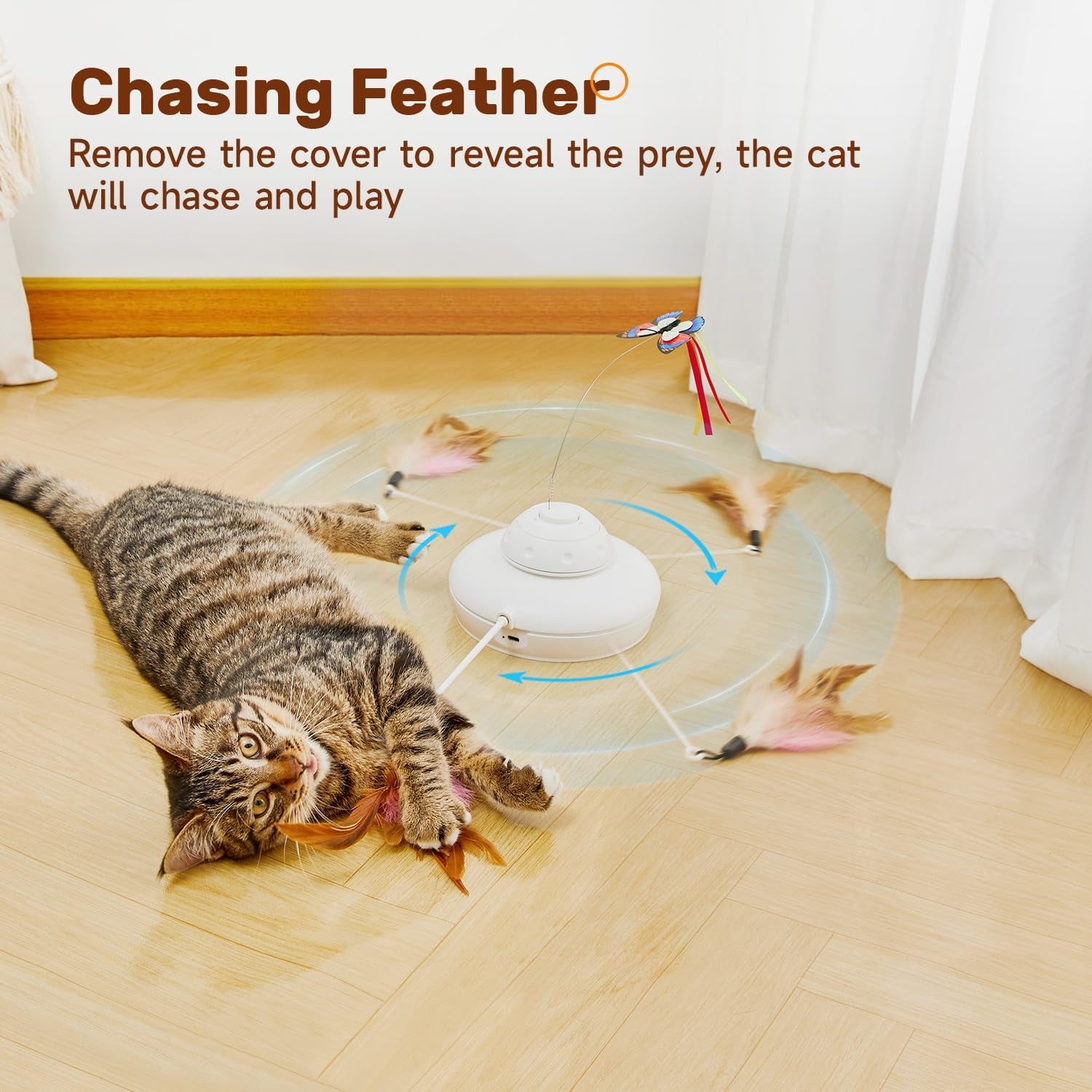 potaroma-cat-toys-chargeable-3in1-hide-and-seek-interactive-fun-automatic-fluttering-butterfly-moving-feather-kitten-wand-indoor-kitty-exercise-kicker-22-8-inch-cover-for-all-breeds