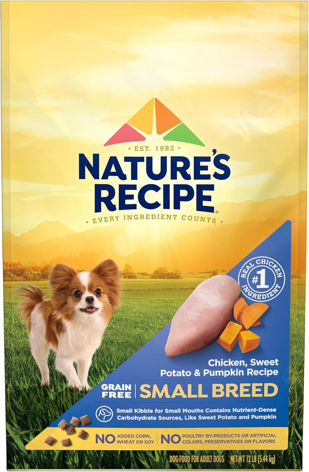 natures-recipe-grain-free-small-breed-dry-dog-food-chicken-sweet-potato-pumpkin-recipe-4-lb-bag
