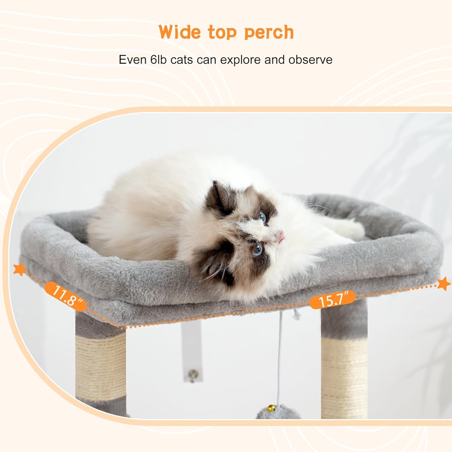 heybly-cat-tree-kitten-tower-with-large-soft-cat-basket-cat-condo-with-spacious-cat-bed-cave-with-hidden-space-sisal-covered-scratching-posts-dangling-ball-for-indoor-cats-light-gray-hct008sw