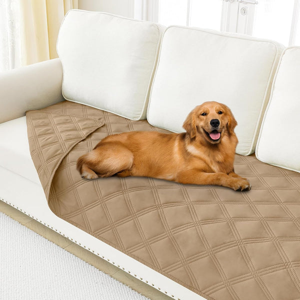 Smiry Waterproof Dog Bed Cover, Reversible Pet Blanket for Sofa Couch | Soft Washable Dog Blanket, Leakproof Couch Cover for Dogs Cats & Furniture Protection, 52X82, Grey/Dark Grey29