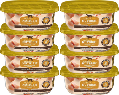 Nutrish Savory Favorites Wet Dog Food Variety Pack, 8 Oz Tubs (Rachael Ray) | Pack of 6, Includes 3 Delicious Flavors of Chicken Paw Pie, Hearty Beef Stew & Savory Lamb Stew, No Artificial Flavors14