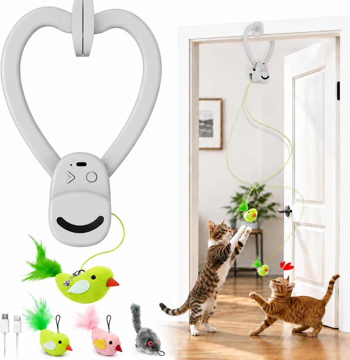 interactive-cat-toys-for-indoor-cats-automatic-flying-bird-feather-wand-chase-exercise-enrichment-stimulation-usb-rechargeable-durable-safe-hanging-toy-for-bored-kittens-adult-multi-cat-households