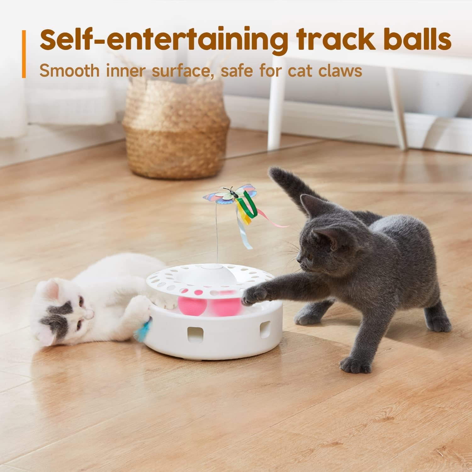 potaroma-cat-toys-3in1-automatic-interactive-kitten-toy-fluttering-butterfly-moving-feather-track-balls-dual-power-supplies-usb-powered-indoor-exercise-kicker-bright-white-fluttering-butterfly-moving-feather-balls-dual-power-supplies-usb-powered-indoor-kitty-exercise-kicker-bright-white
