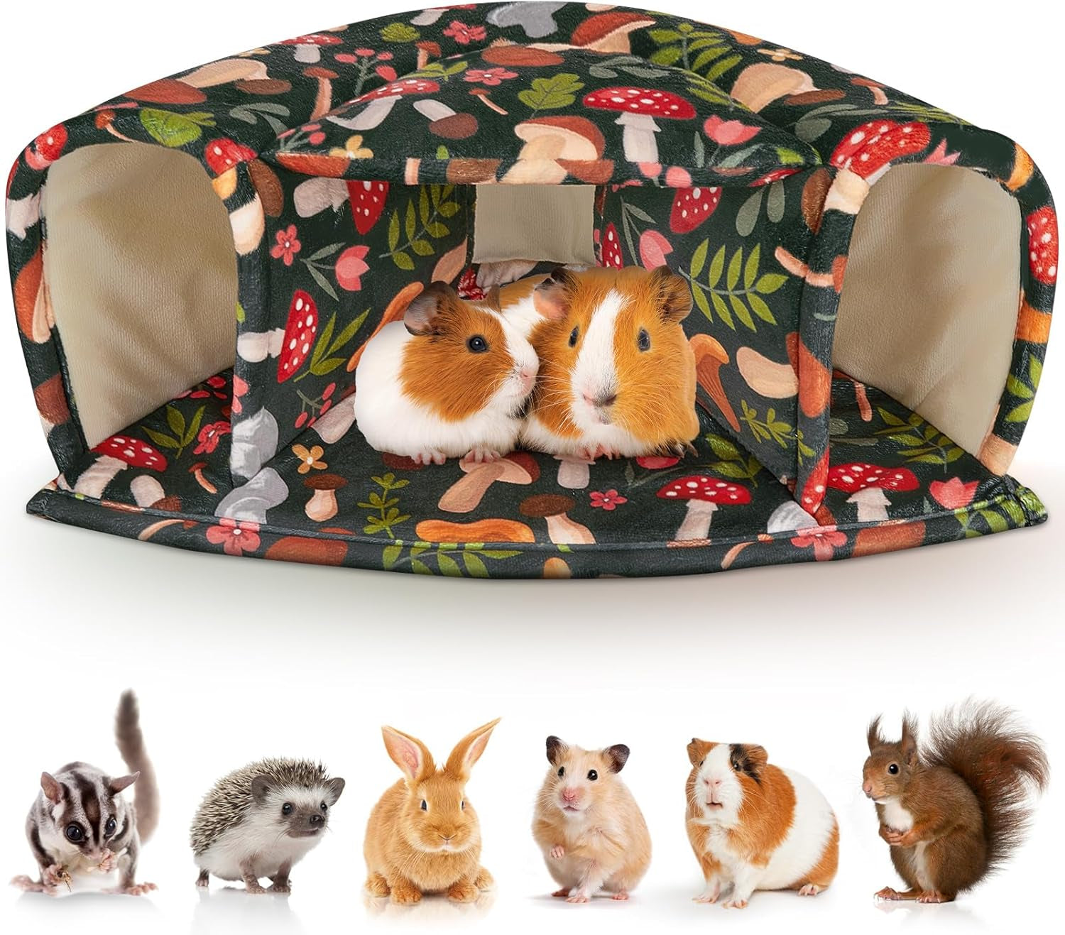 unicorn-catcher-washable-guinea-pig-hideout-large-cozy-bed-for-small-pets-warm-plush-pet-house-featuring-a-semi-closed-design-for-hamsters-chinchillas-and-bunnies-to-sleep-in-secure-comfort