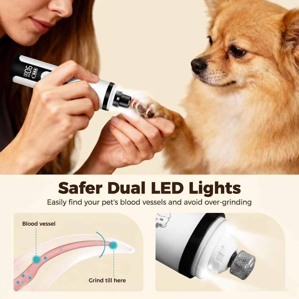 2026-upgraded-silent-groom-pro-nail-grinder-for-dogs-cats-3-speed-cordless-silent-grooming-pro-with-led-light-2000mah-long-battery-life-painless-paws-grooming-for-small-medium-large-pets-white