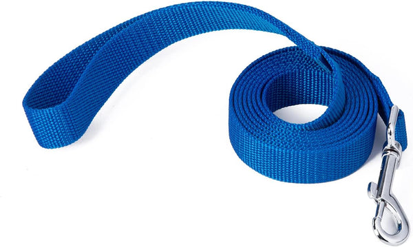 Strong Durable Nylon 10Ft Long Dog Training Leash, Traction Rope, 1 Inch Wide, for Small and Medium Dog (Black, 10 Feet)17