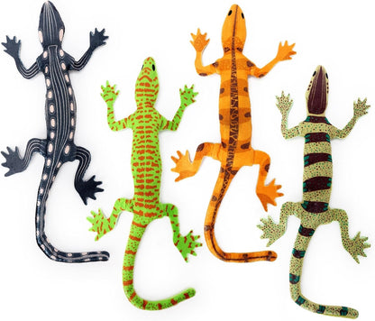 Ciyvolyeen 4 Pack Plush Lizard Catnip Toys for Indoor Cats | Lifelike Lizard Cat Toy Sparks Hunting Instinct, Soft Plush with Catnip, Durable Design, Boredom Relief, Interactive Play9