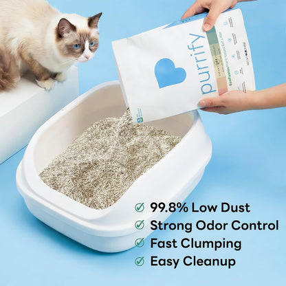 Smart Health Monitoring Cat Litter – Color-Changing, Fast Clumping, Odor Control, Low Dust (10Lb*3Pack)7
