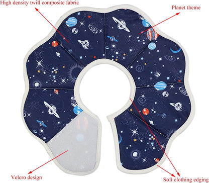 Soft Cat Cone, Adjustable Recovery Collar after Surgery to Prevent Licking Wound, Protective Cat Neck Cone, Comfortable Pet Elizabethan Collar for Cats Kittens and Puppies (M)2