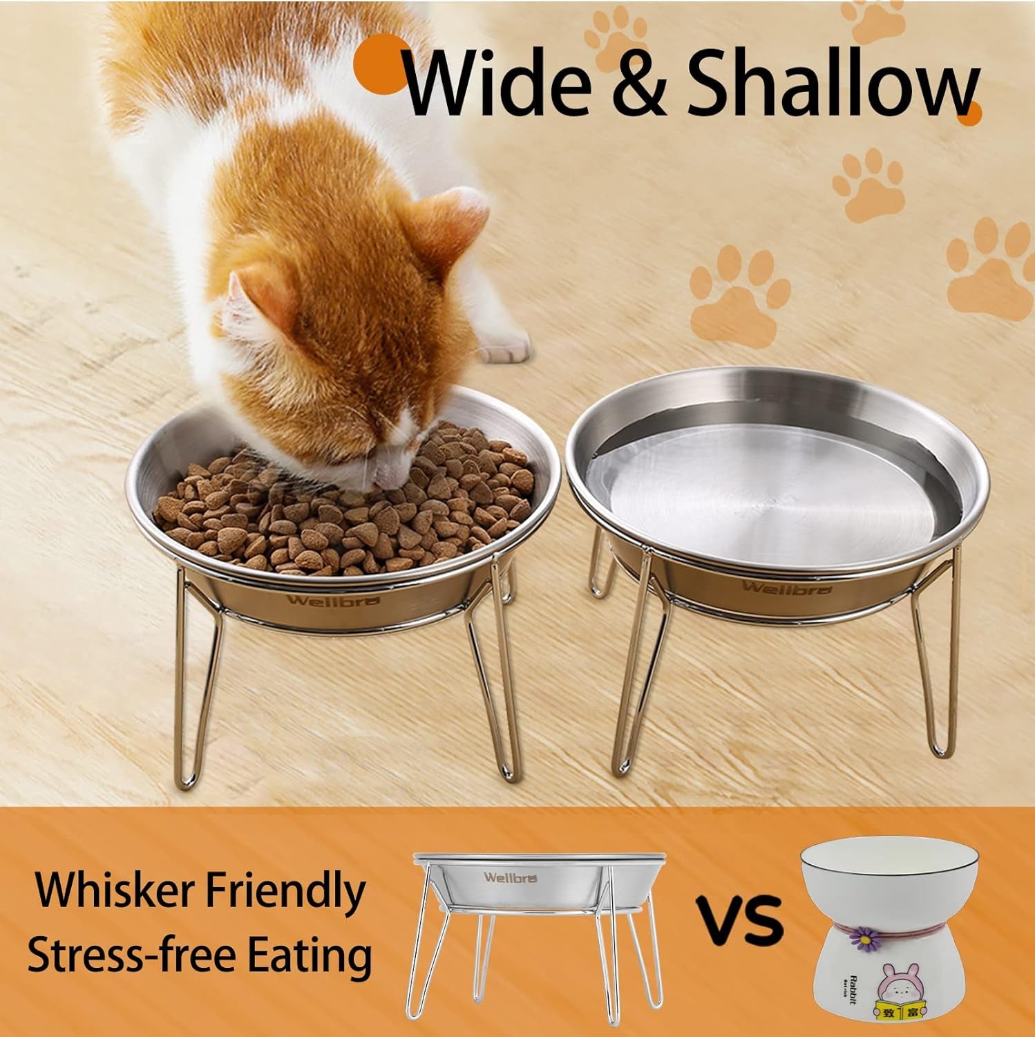 elevated-cat-bowls-wide-stainless-steel-cat-food-bowls-with-metal-stand-whisker-stress-free-raised-food-and-water-dish-for-cats-kitten-puppies-and-small-dogs