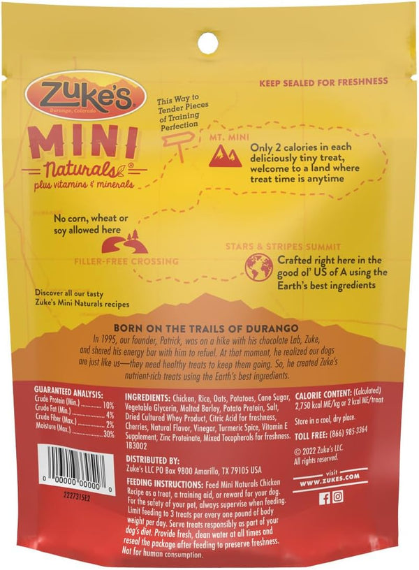 Zuke’S Mini Naturals Dog Training Treats for Dogs, Pet Treats Made with Real Chicken, 16 Oz4