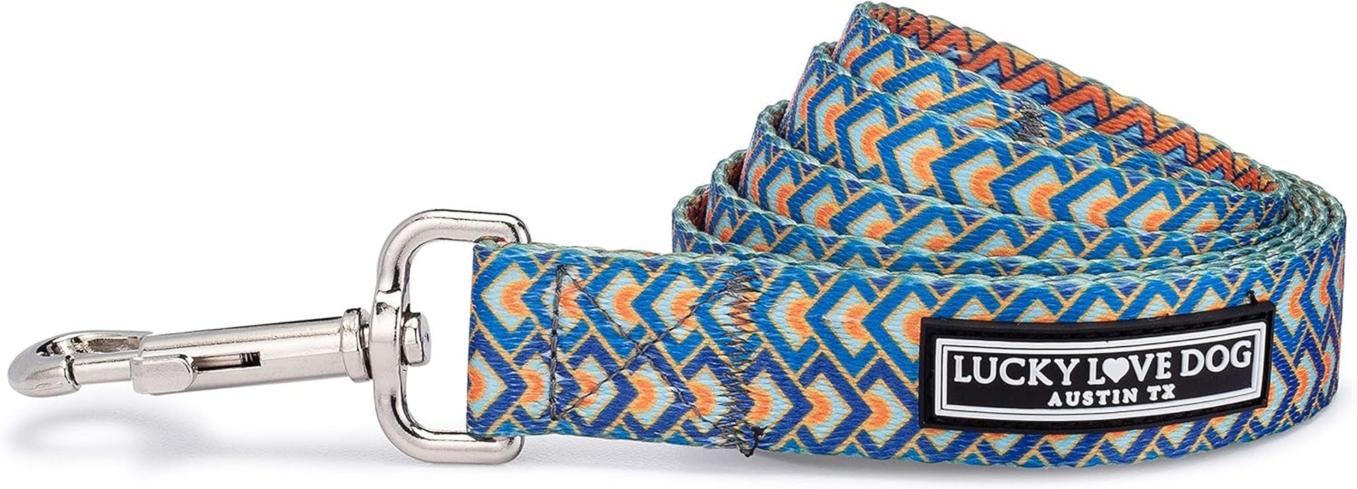 lucky-love-dog-leash-beautiful-vivid-patterns-durable-long-lasting-blackbird-large