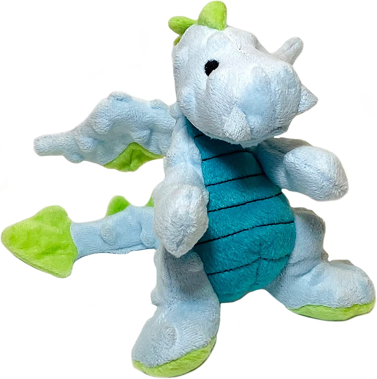 godog-bubble-plush-dragons-squeaky-dog-toy-chew-guard-technology-coral-large