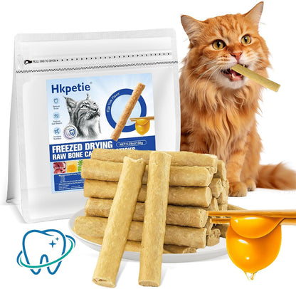 30G Freezed Dried Cat Chew Stick Chicken Flavor, Cat Dental Treats for Freshens Breath and Reduce Tartar, Feline Teething Sticks Cats Treats Snack11