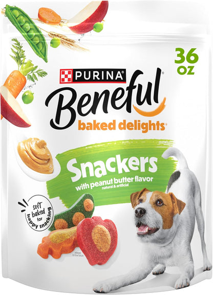 Purina Beneful Baked Delights Snackers Dog Treats, 36 OZ1