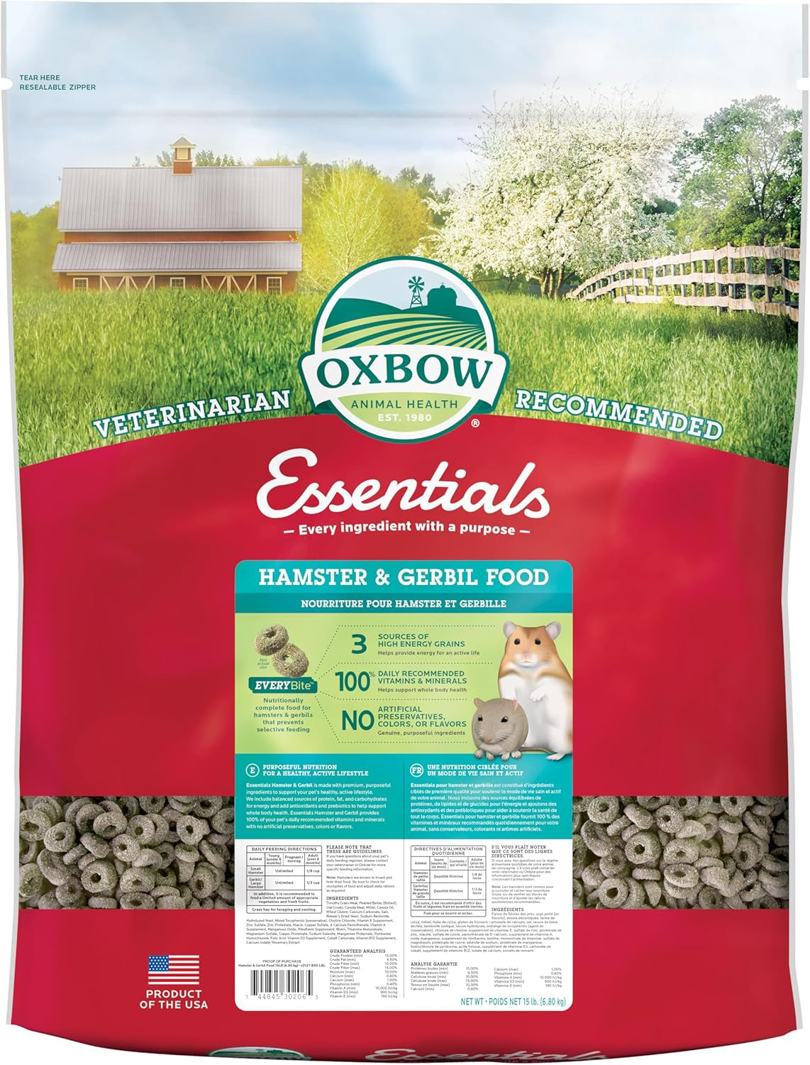 oxbow-essentials-hamster-food-gerbil-food-hamster-pellets-usa-15-lb-high-fiber-hamster-pellets-gerbils-dwarf-hamsters-vitamin-minerals-complete-daily-diet-prevents-selective-feeding