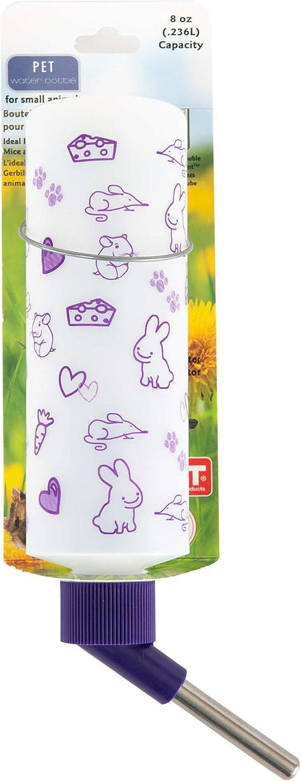 Lixit Standard Cage Water Bottles for Rabbits, Ferrets, Guinea Pigs, Hamsters, Rats, Mice and Other Small Animal'S (16 Ounce, Clear)17