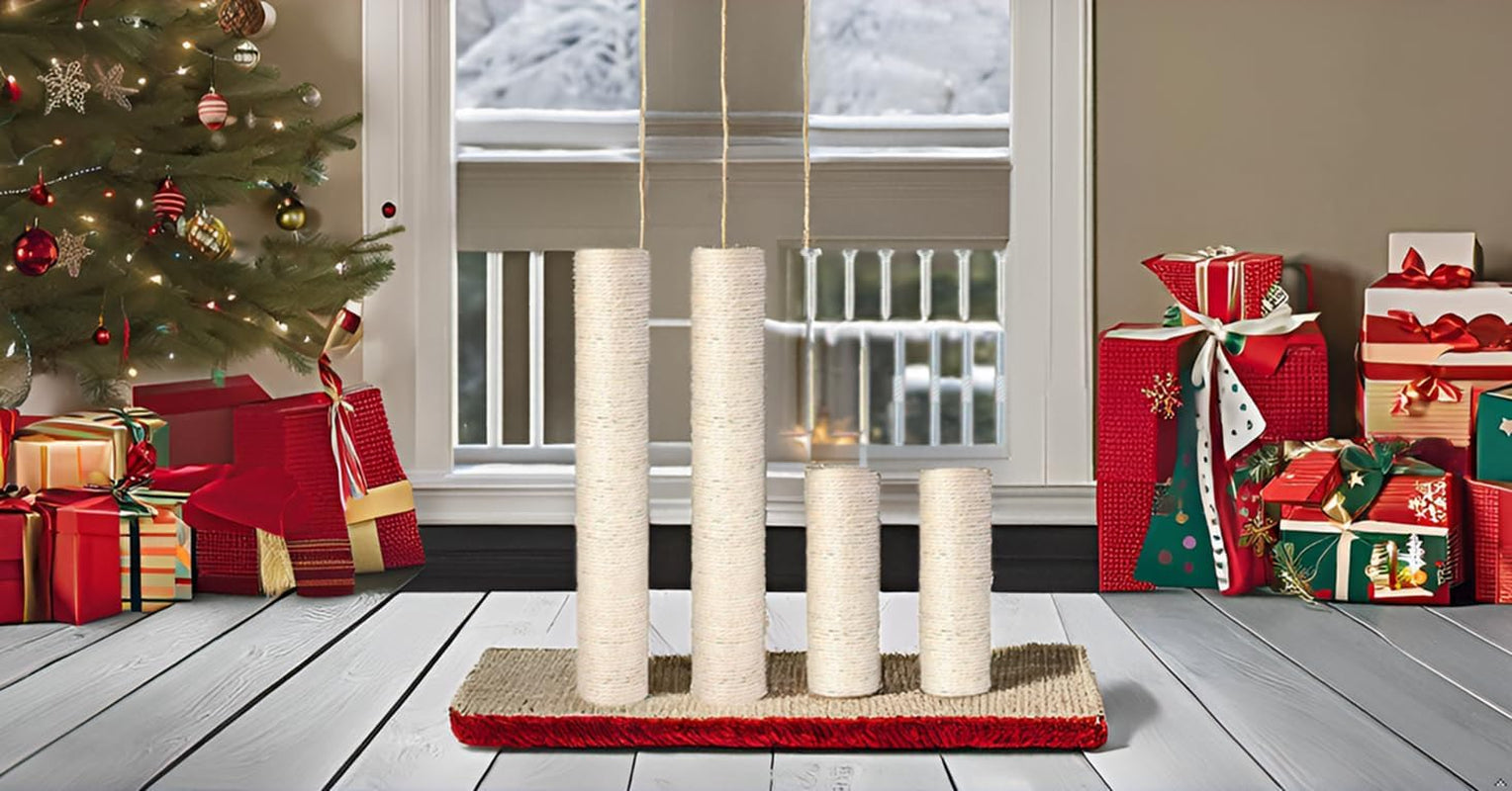 barelove-cat-scratching-post-replacement-4-pieces-cat-scratcher-cat-tree-replacement-parts-15-4-x-2-67-dia-7-87-x-2-67-dianatural-sisal-rope-cat-scratch-posts-include-m8-screws