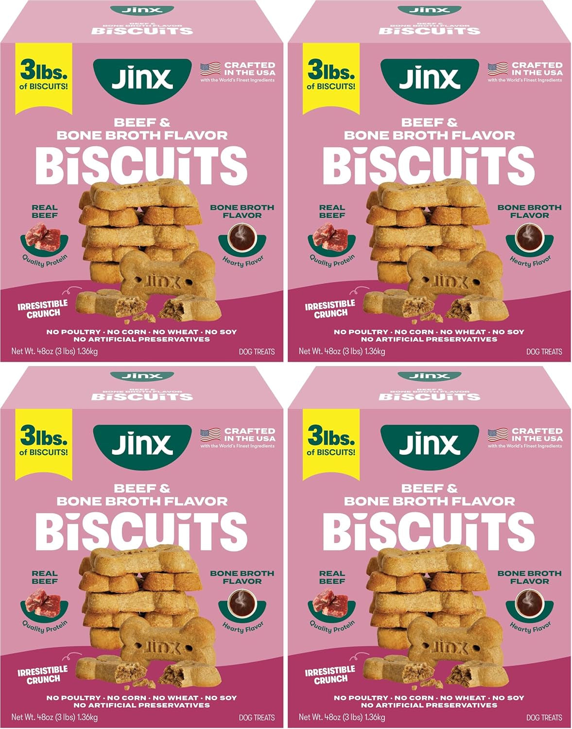jinx-dog-biscuits-oven-baked-dog-treats-with-salmon-bone-broth-16oz-1-pack-crunchy-healthy-dog-treat-superfood-rich-with-real-salmon-dog-cookies-for-puppies-adults-senior-dogs