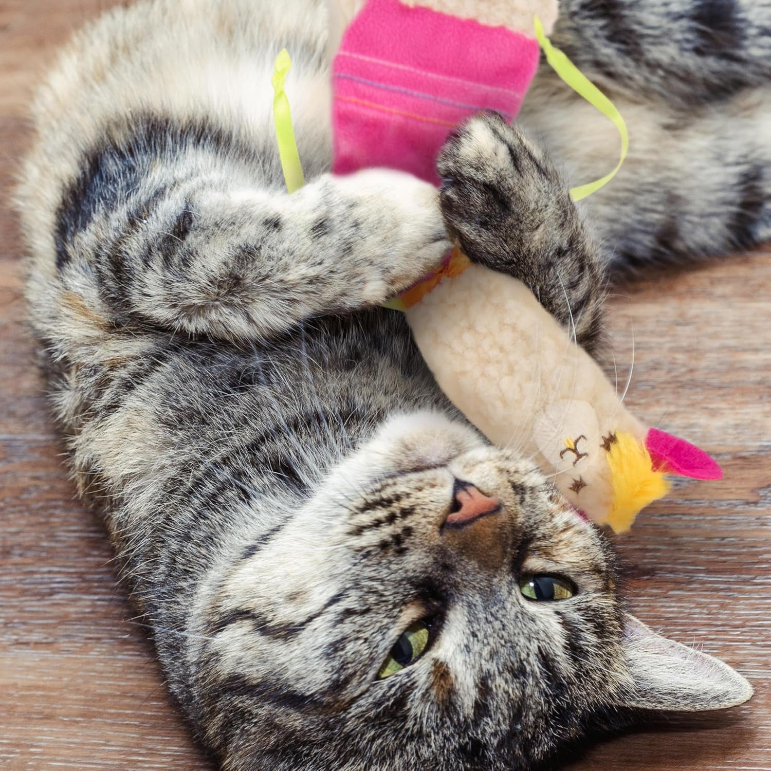 smartykat-leggy-llama-catnip-crinkly-plush-kicker-cat-toy-soft-floppy-body-for-wrestling-bunny-kicks-for-cats-kittens
