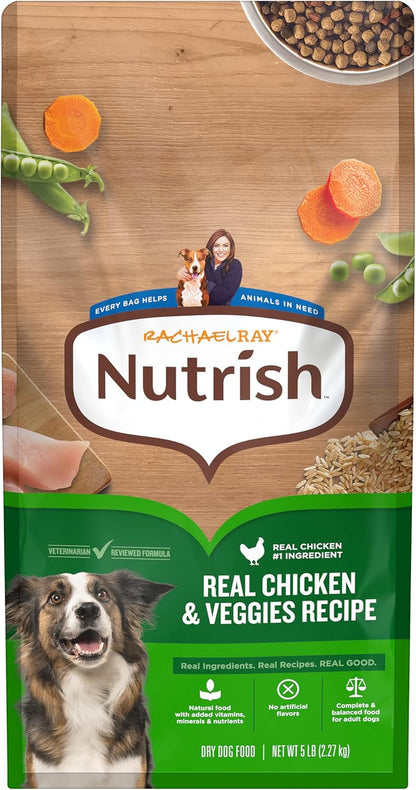 Nutrish Dry Dog Food, Real Chicken & Veggies, 40 Lb. Bag (Rachael Ray)11