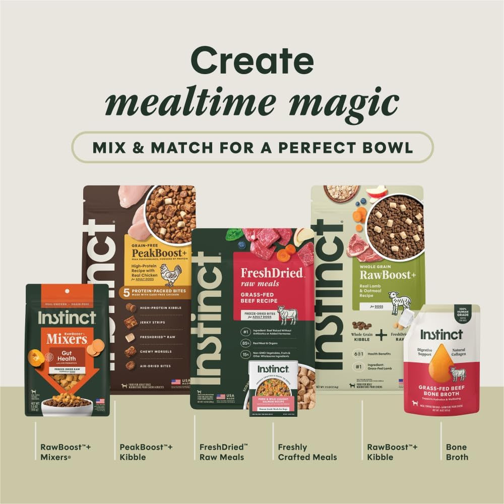 instinct-freeze-dried-mixers-dog-food-toppers-gut-health-5-5-oz-bag