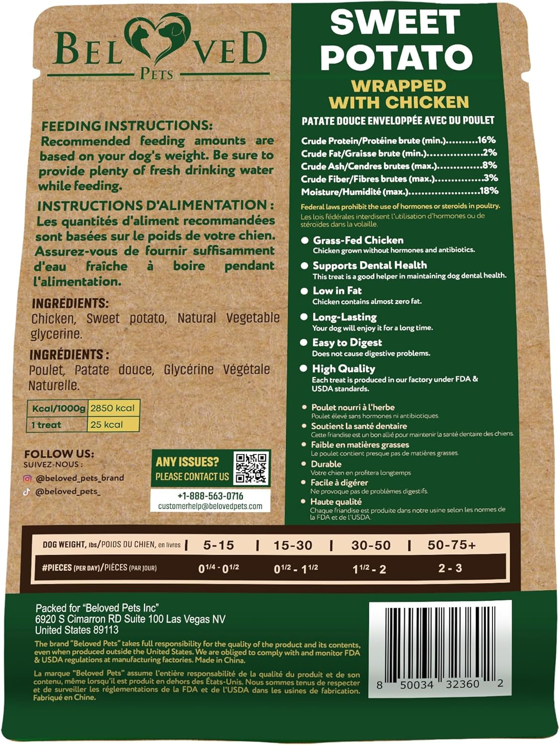 beloved-pets-sweet-potato-dog-treats-healthy-chicken-chews-10-6-oz-puppy-snacks-soft-bones-for-large-medium-small-breeds-natural-dog-food-grain-free-rawhide-free-training-jerky-wraps
