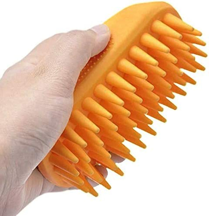 pet-silicone-shampoo-brush-for-long-short-hair-medium-large-pets-dogs-cats-shower-wash-curry-brush-dog-hair-products-accessories-dog-back-massage-for-long-short-hair-small-large-pets-dogsgreen