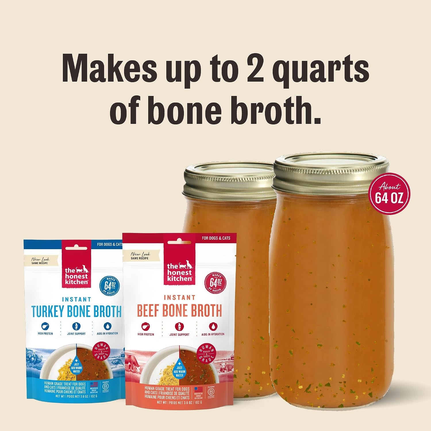 the-honest-kitchen-human-grade-daily-boosts-instant-beef-bone-broth-with-turmeric-for-dogs-3-6-ounces