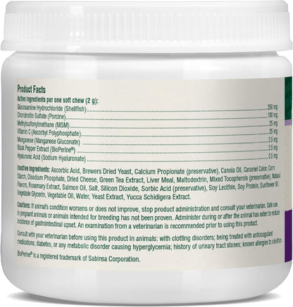 Petnc Natural Care Hip and Joint Soft Chews for Dogs, 90 Count - 27591 | Glucosamine Chondroitin MSM Dog Chews with Hyaluronic Acid, Liver Flavored Bone & Joint Support Supplement, for All Breeds9
