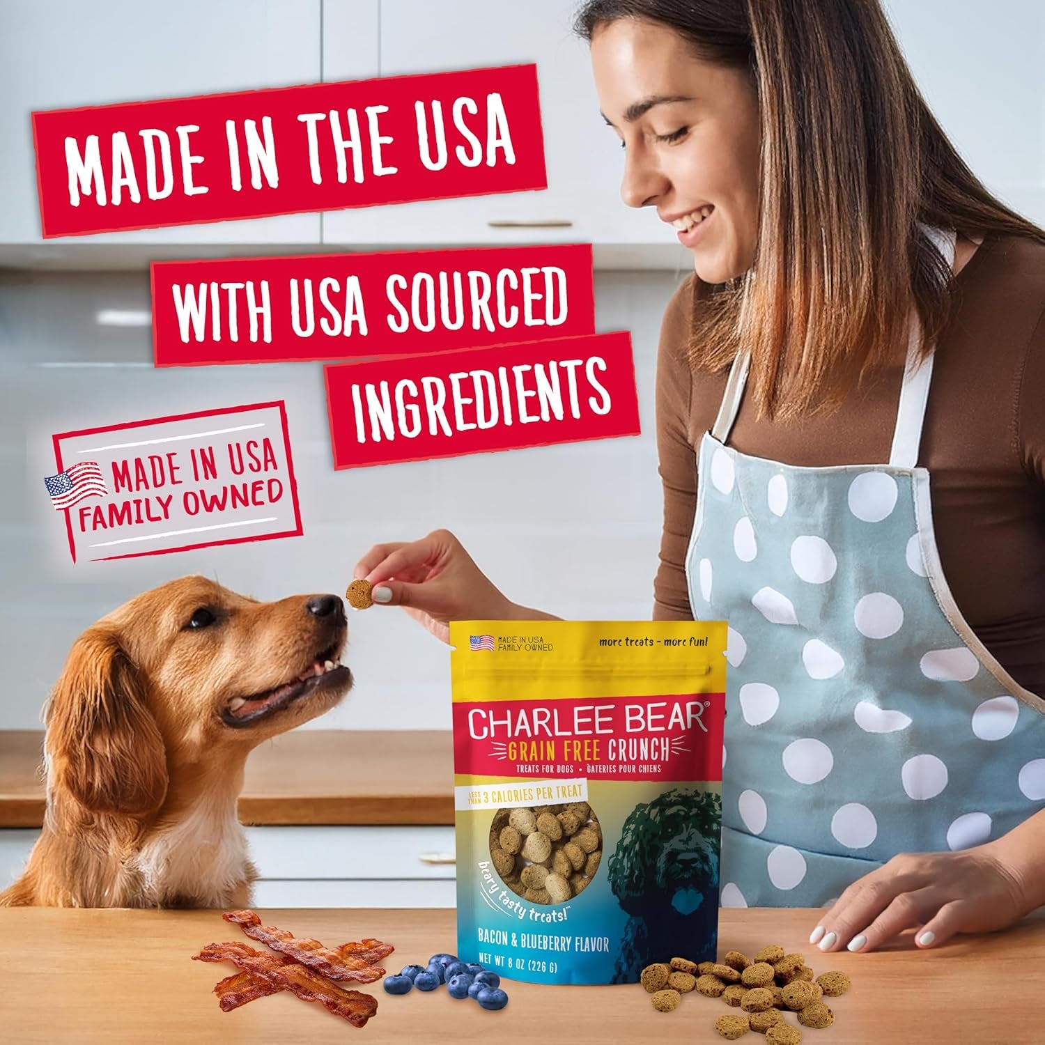 charlee-bear-crunch-grain-free-dog-treats-bacon-and-blueberry-8-ounce-resealable-bag-low-calorie-training-treats-for-dogs-limited-ingredient-healthy-crunchy-dog-snacks-made-in-usa