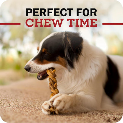 Redbarn Pet Products All Natural 5"-8" Braided Bully Sticks for Small & Large Dogs - Healthy Long Lasting Beef Chews Variety Party Pack - Single Ingredient Low Odor Rawhide Free - 8 Oz Bag7