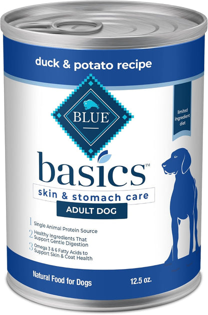 Blue Buffalo Delights Variety Pack Natural Grain Free Wet Dog Food for Small Breed Dogs (Filet Mignon Flavor & New York Strip Flavor) in Gravy with Natural Ingredients, 3.5-Oz. Each (12 Cups)15