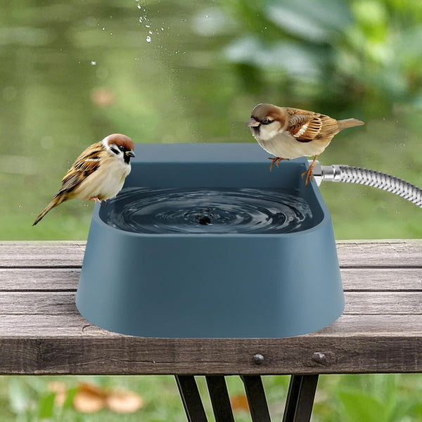 Enjoying Automatic Dog Water Dispenser with 59" Metal Water Pipe, Auto Fill Dog Water Bowl for 3/4" or 1/2" Male End Faucet, Large Automatic Waterer for Dogs Cats Chicken Pigs Livestock8