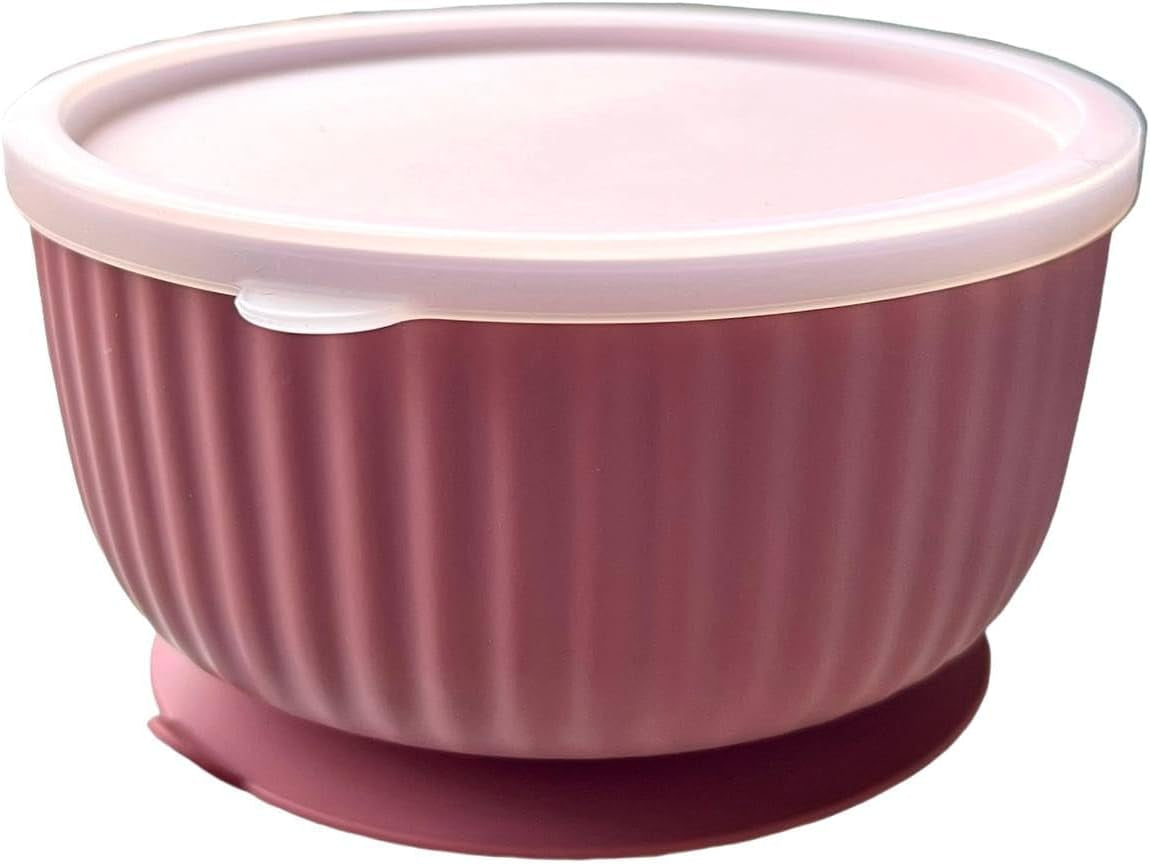 cat-bowls-with-suction-cup-13-oz-elevated-silicone-pet-dish-with-non-slip-bottom-for-dry-food-wet-food-and-water-terracotta