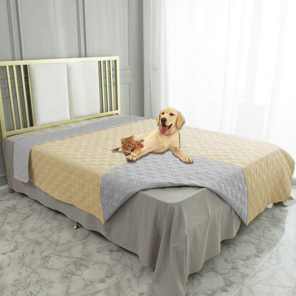 Ameritex Waterproof Dog Bed Cover Pet Blanket for Furniture Bed Couch Sofa Reversible56