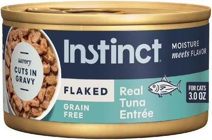 Instinct Flaked Entrees, Wet Canned Cat Food, Variety Pack, 3 Oz (12 Count) | Tender Flaked Cuts in Savory Gravy, High Protein, Real Meat, Whole-Food Ingredients, Grain-Free, Hydration Support14